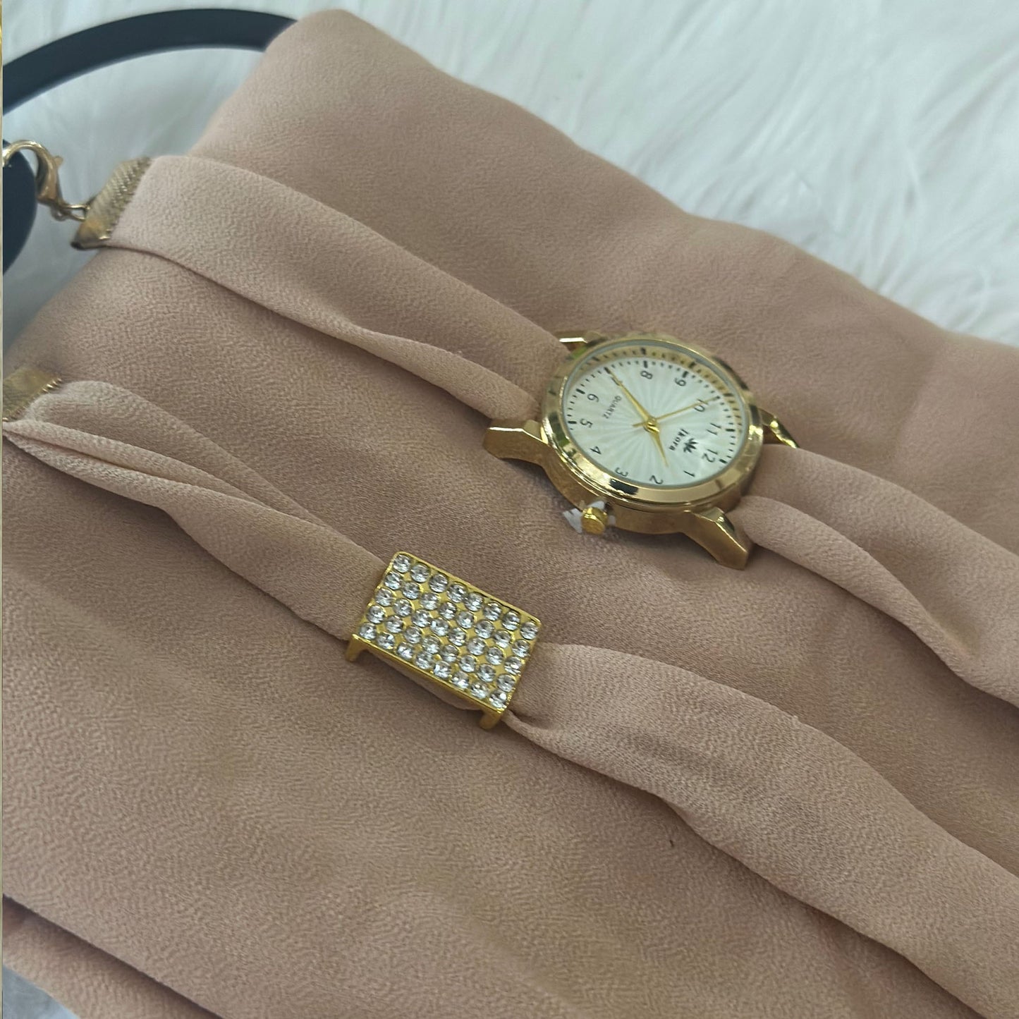 Inayah Exclusive 3 Piece Set Nude