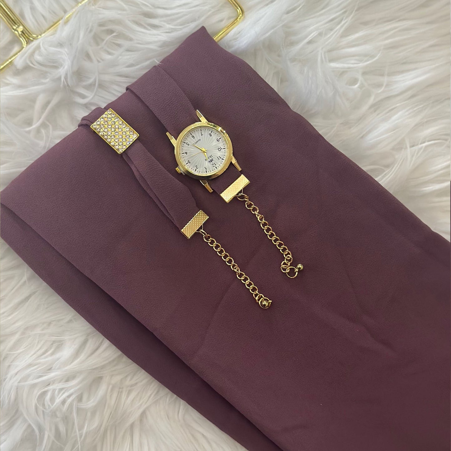 Inayah Exclusive 3 Piece Set Purple