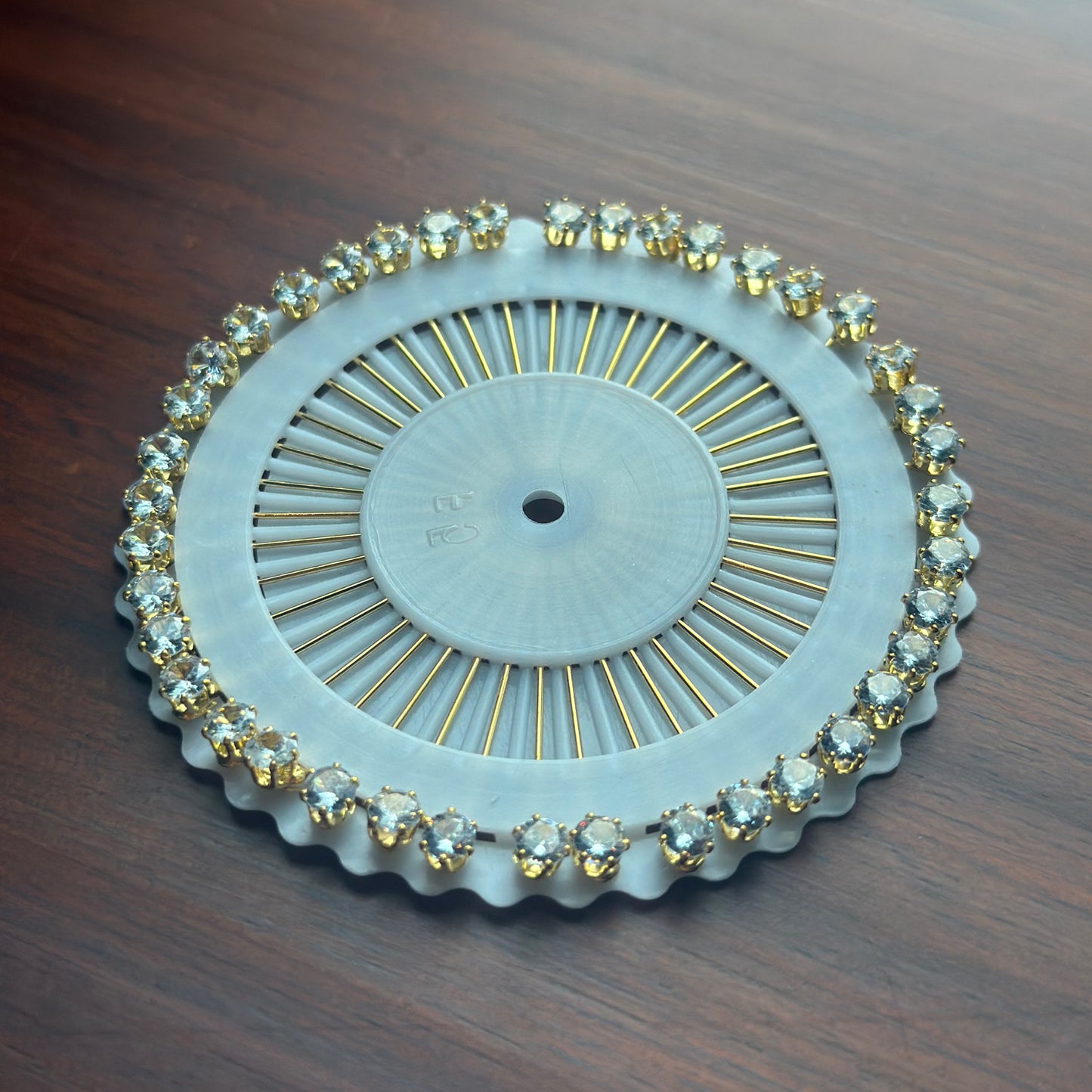 Inayah Exclusive 40 Piece Crystal Scarf Pins Gold