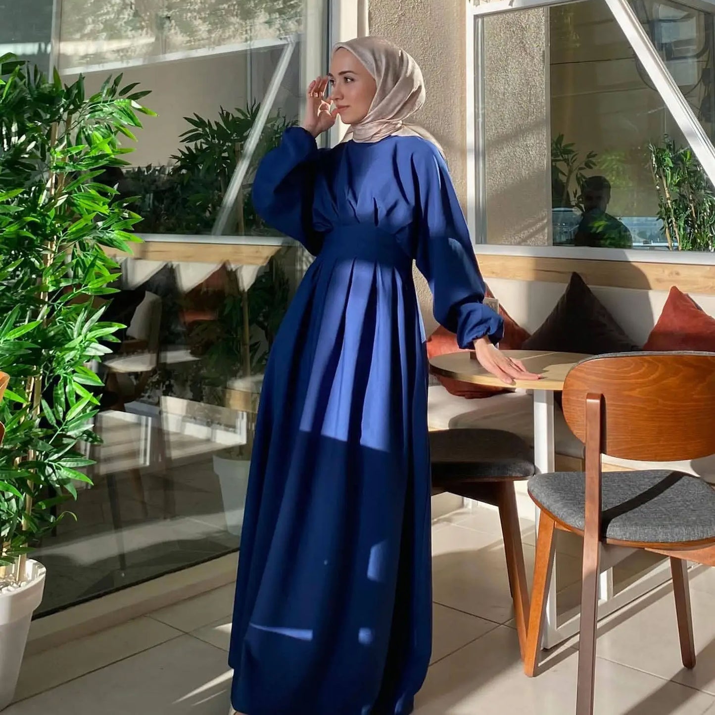 Inayah Exclusive Anayah Dress Blue