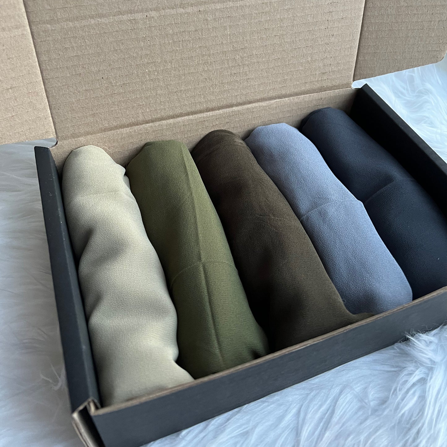 Inayah Exclusive Chiffon Box Set no. 6 Assorted