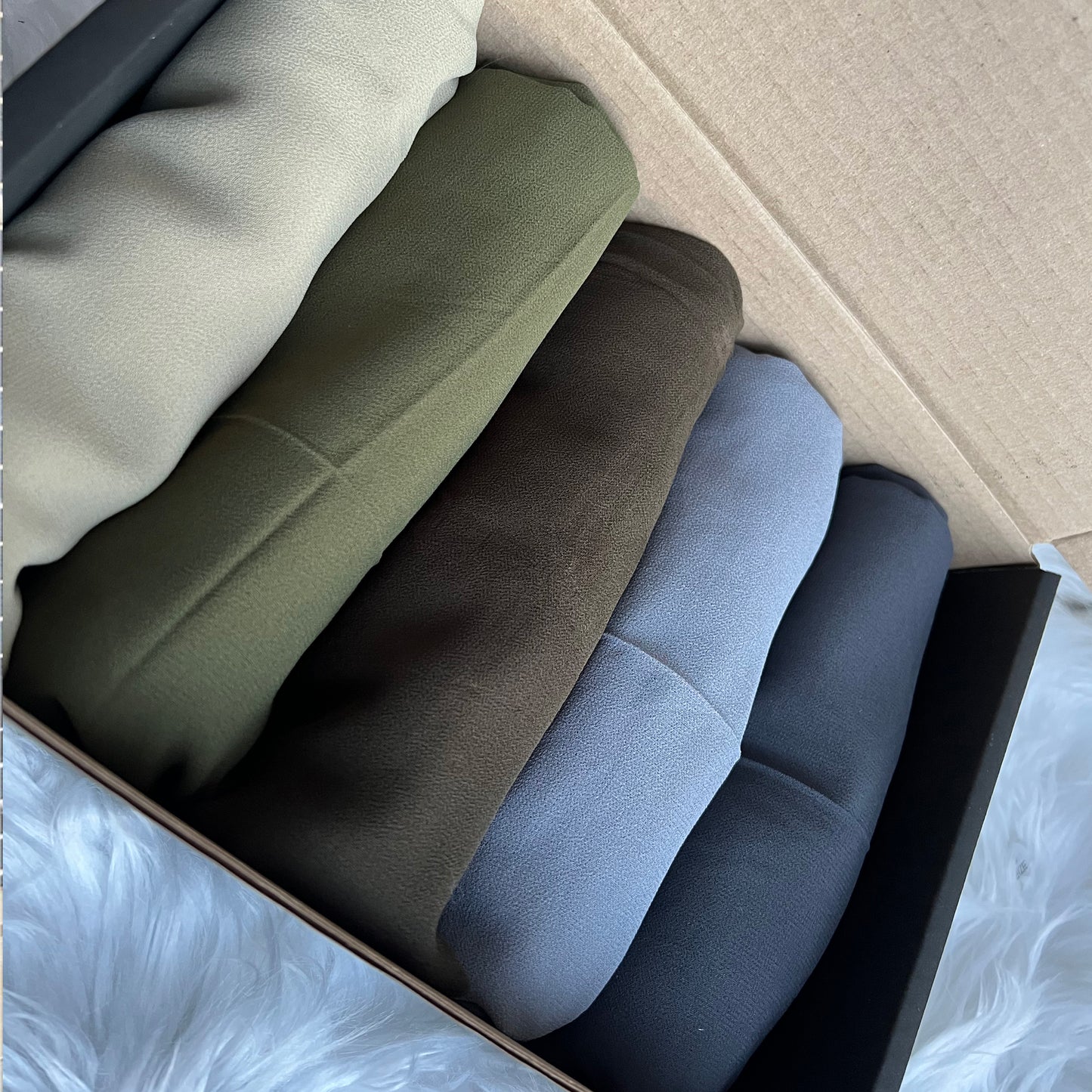 Inayah Exclusive Chiffon Box Set no. 6 Assorted