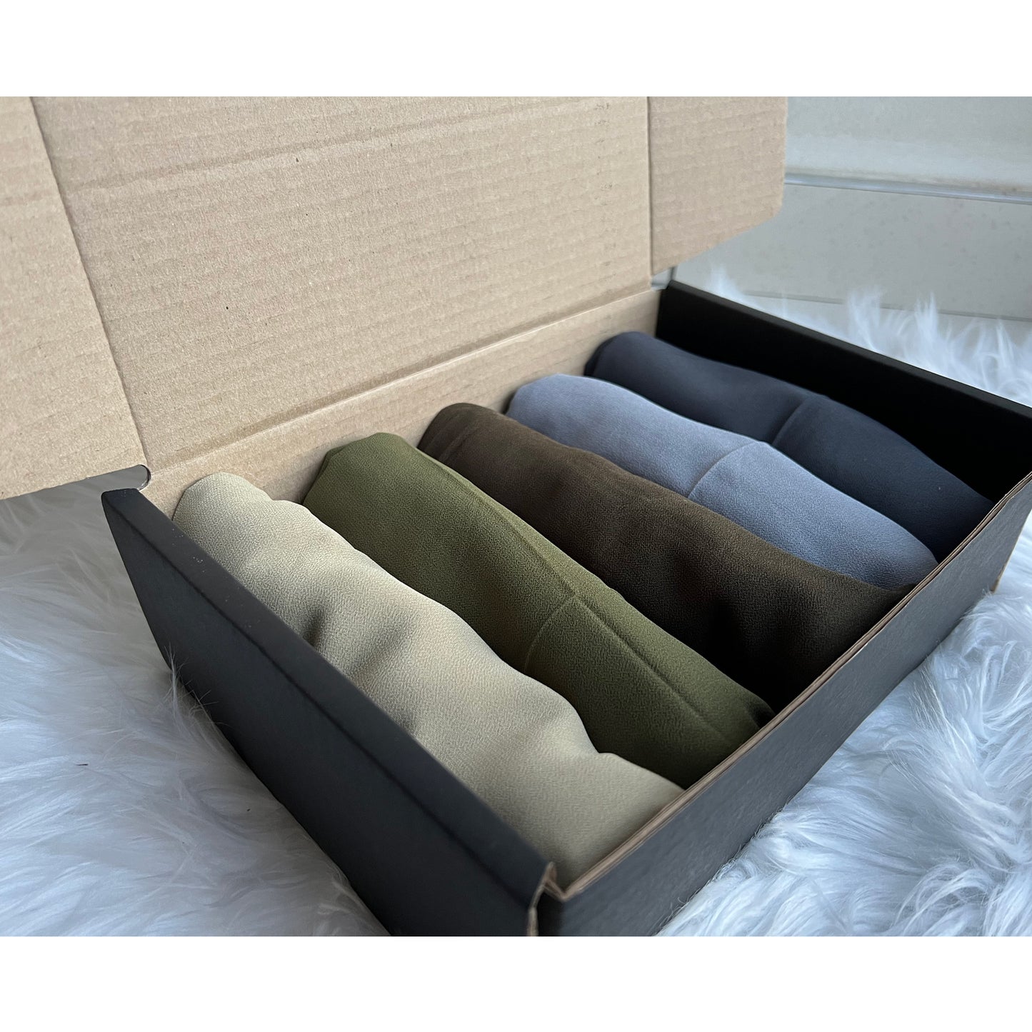 Inayah Exclusive Chiffon Box Set no. 6 Assorted