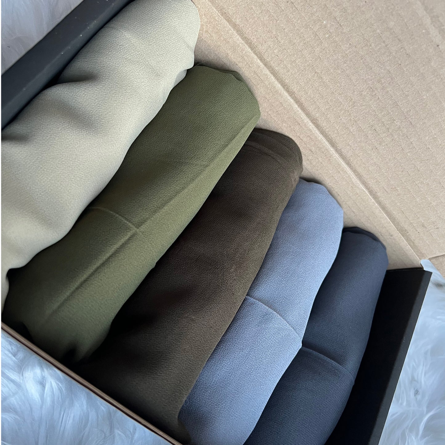 Inayah Exclusive Chiffon Box Set no. 6 Assorted