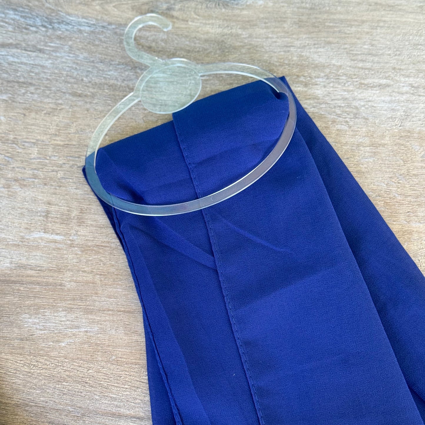 Inayah Exclusive Chiffon Scarf Cobalt Blue
