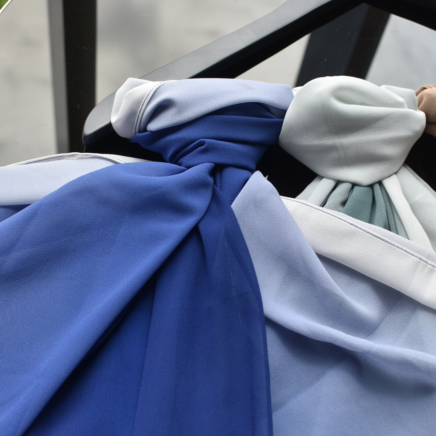 Inayah Exclusive Chiffon Scarf Ocean Breeze