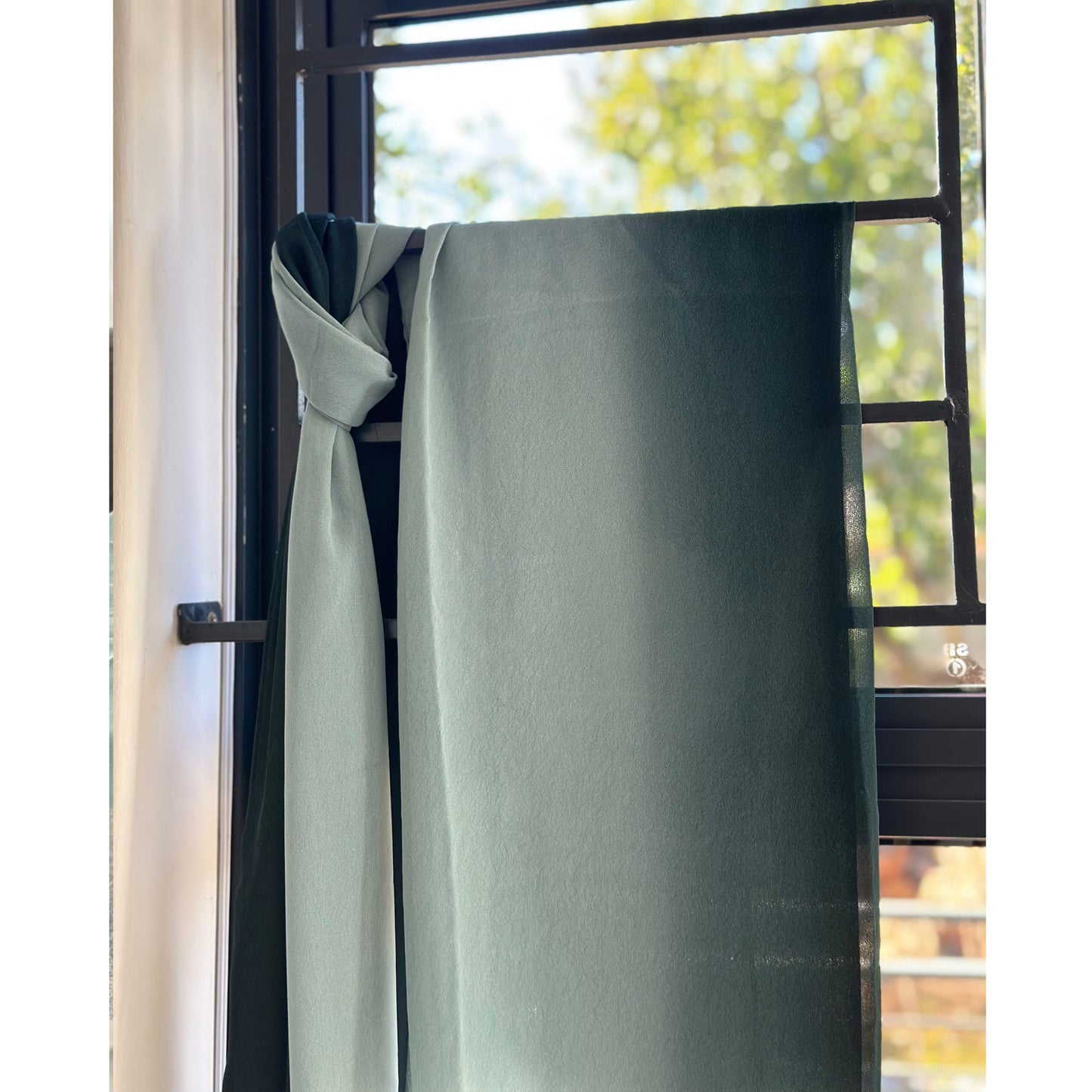 Inayah Exclusive Ombre Chiffon Scarf Emerald & Pistachio