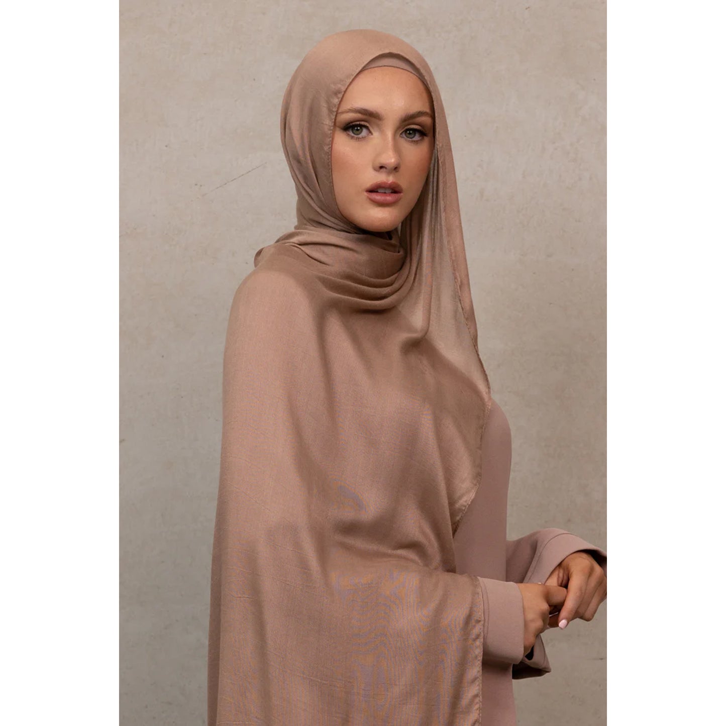 Inayah Exclusive Premium Modal Scarf Sand
