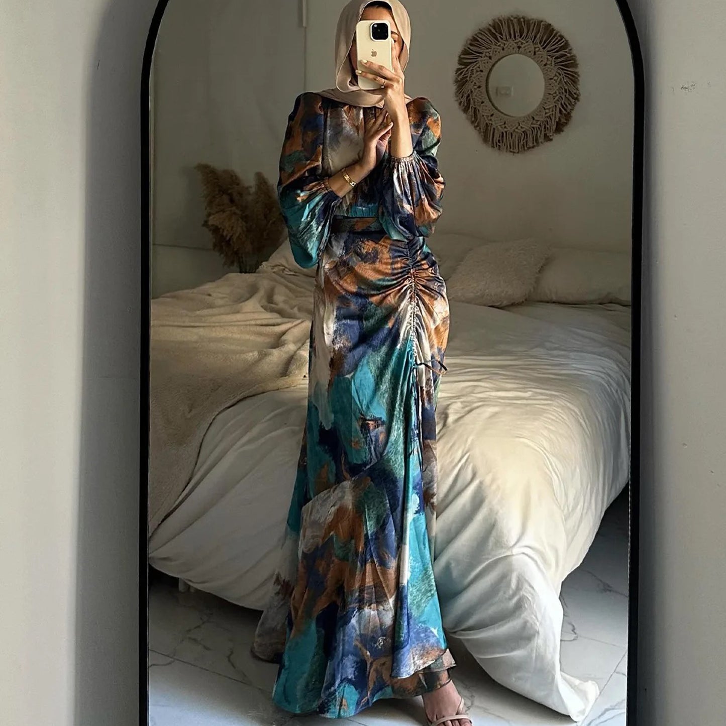 Inayah Exclusive Inayah Print Dress Multicoloured