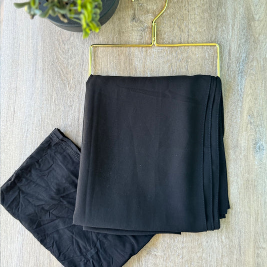 Inayah Exclusive 2 Piece Matching Set Black