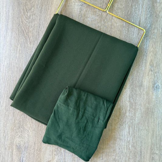 Inayah Exclusive 2 Piece Matching Set Green