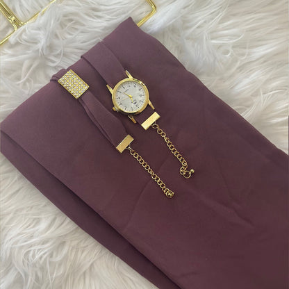 Inayah Exclusive 3 Piece Set Purple