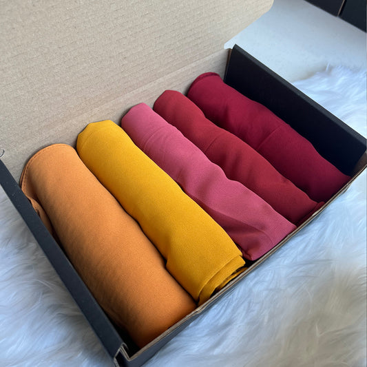 Inayah Exclusive Chiffon Box Set no. One Assorted