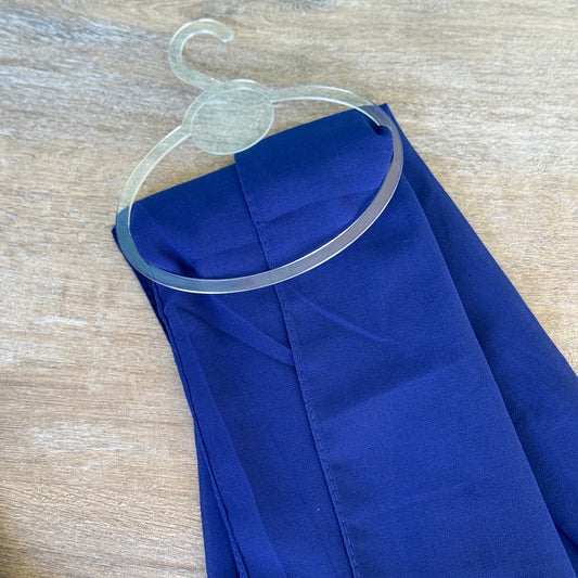 Inayah Exclusive Chiffon Scarf Cobalt Blue