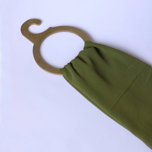 Inayah Exclusive Chiffon Scarf Uniform Green