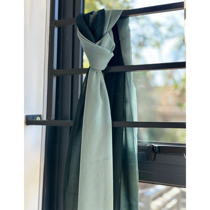 Inayah Exclusive Ombre Chiffon Scarf Emerald & Pistachio