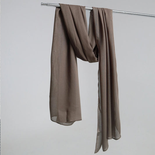 Inayah Exclusive Premium Modal Scarf Deep Taupe