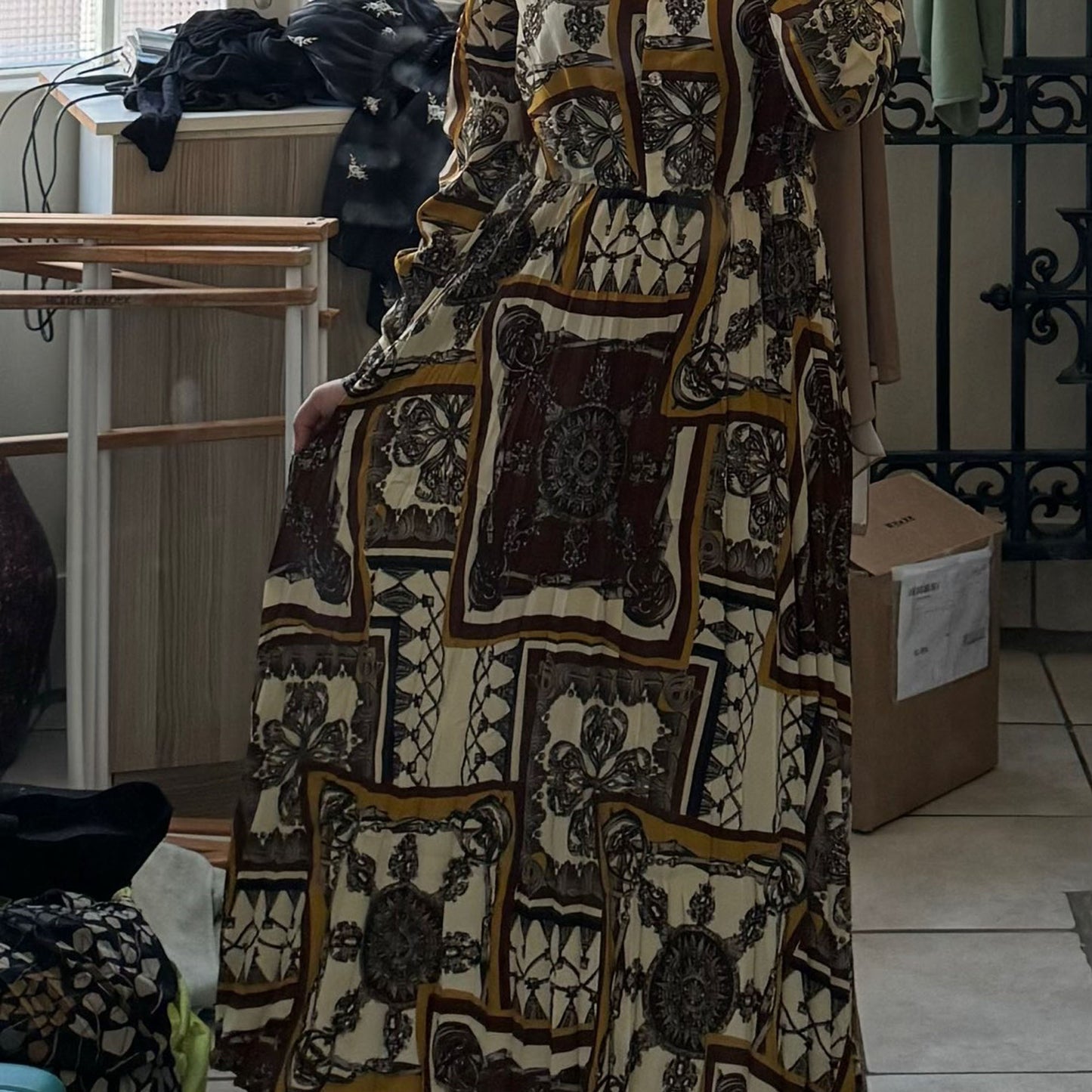 Inayah Exclusive Printed Dress Multicoloured