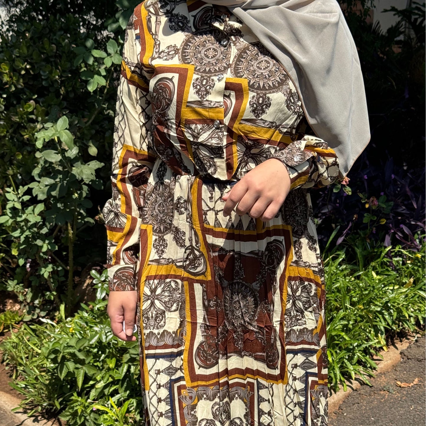 Inayah Exclusive Printed Dress Multicoloured