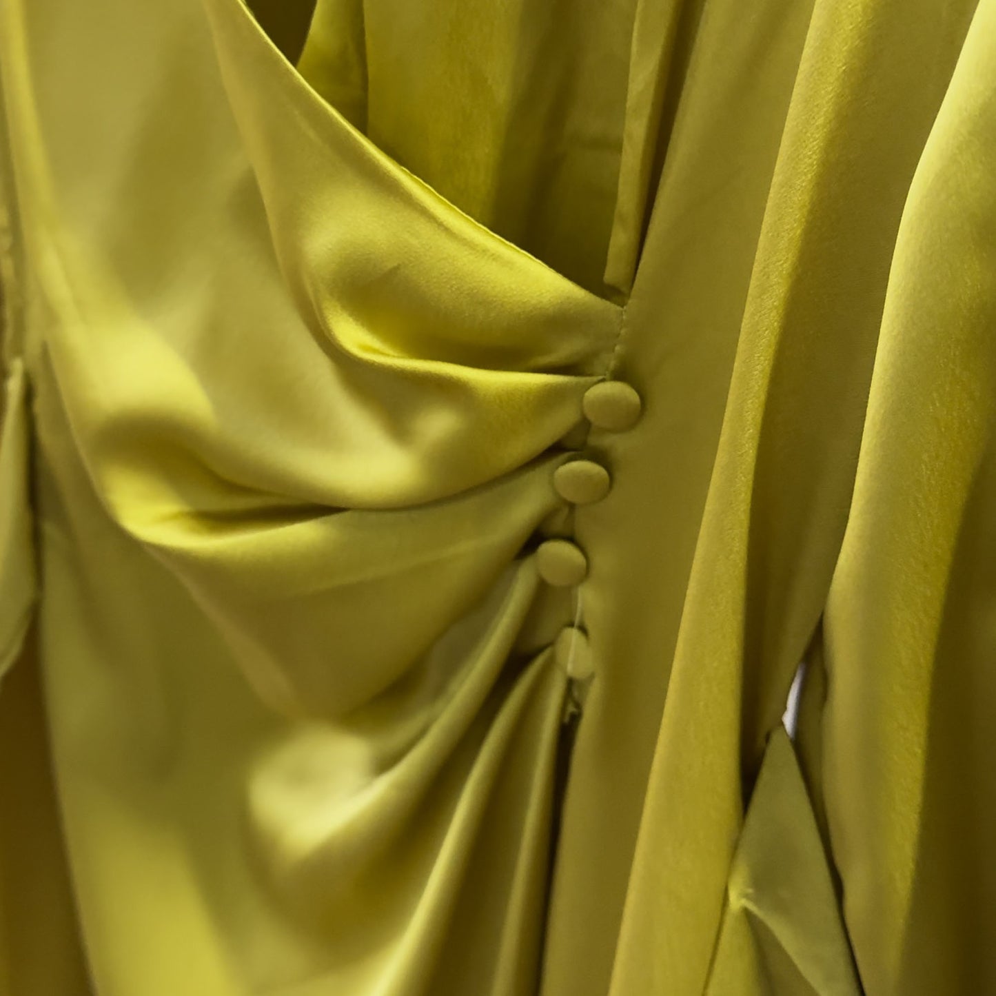 Inayah Exclusive Satin Dress Yellow