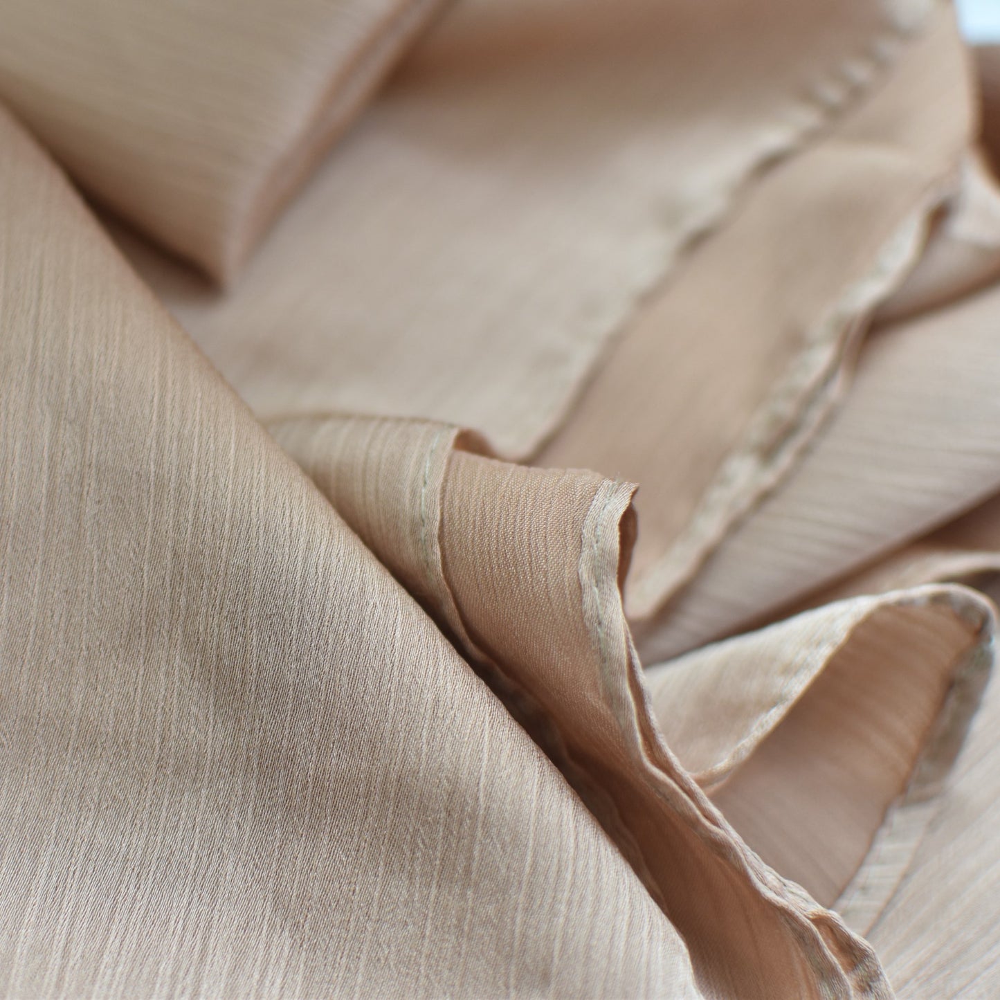 Inayah Exclusive Satin Style Scarf Champagne