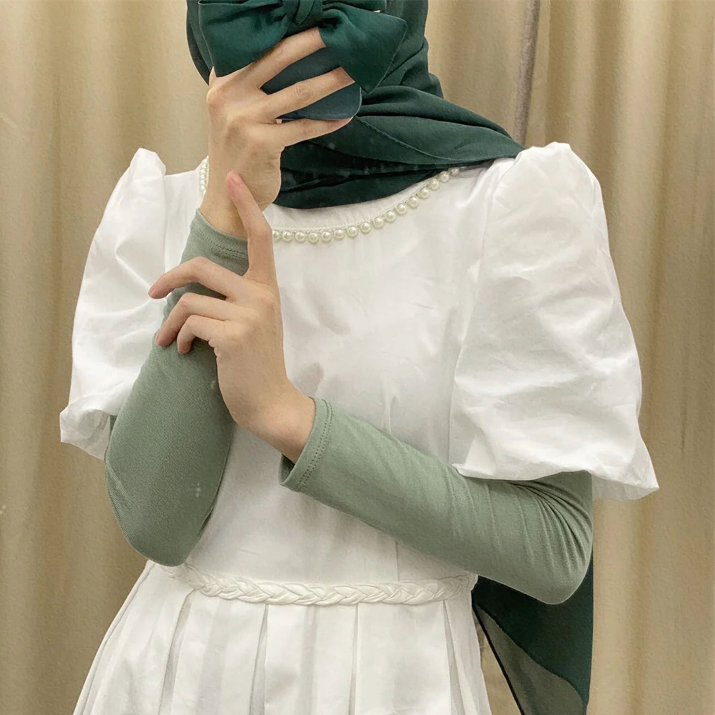 Inayah Exclusive Sleeve Set Green