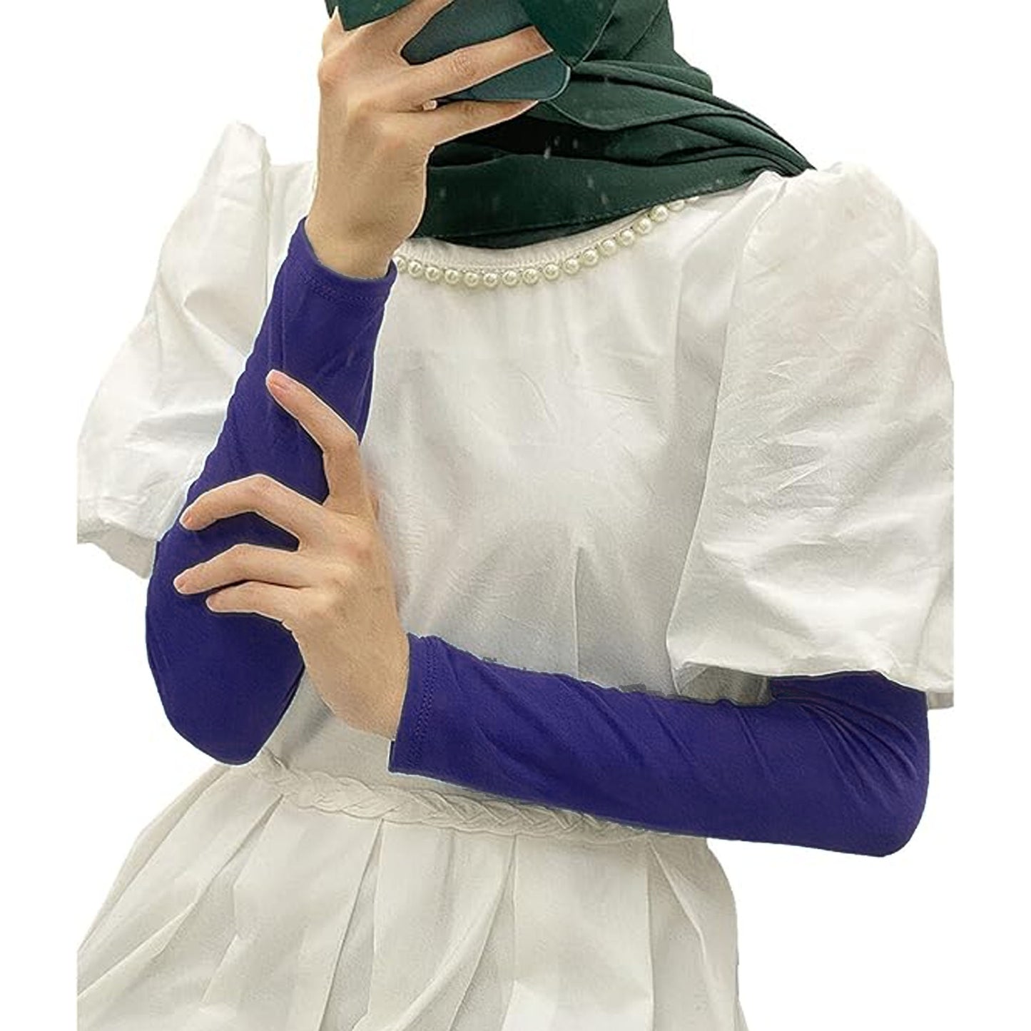 Inayah Exclusive Sleeve Set Navy