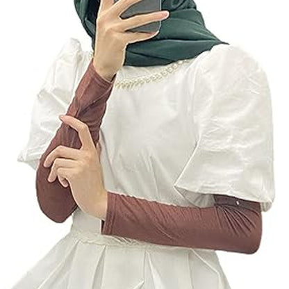 Inayah Exclusive Sleeve Set Nude