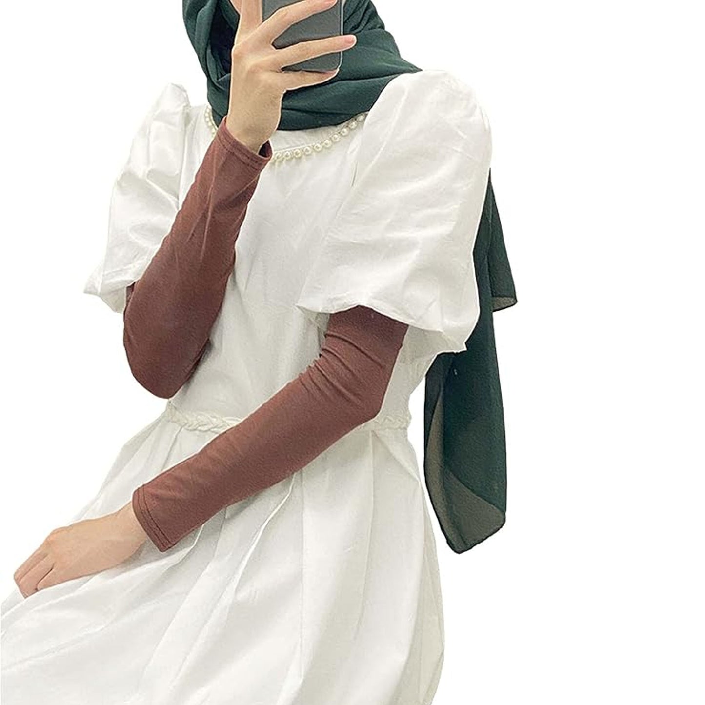 Inayah Exclusive Sleeve Set Nude