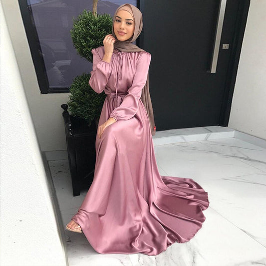 Inayah Exclusive Turkish Skirt & Blouse Set Pink