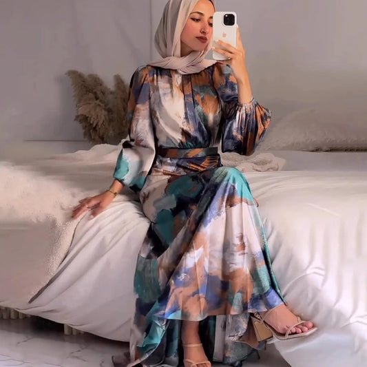 Inayah Exclusive Inayah Print Dress Multicoloured