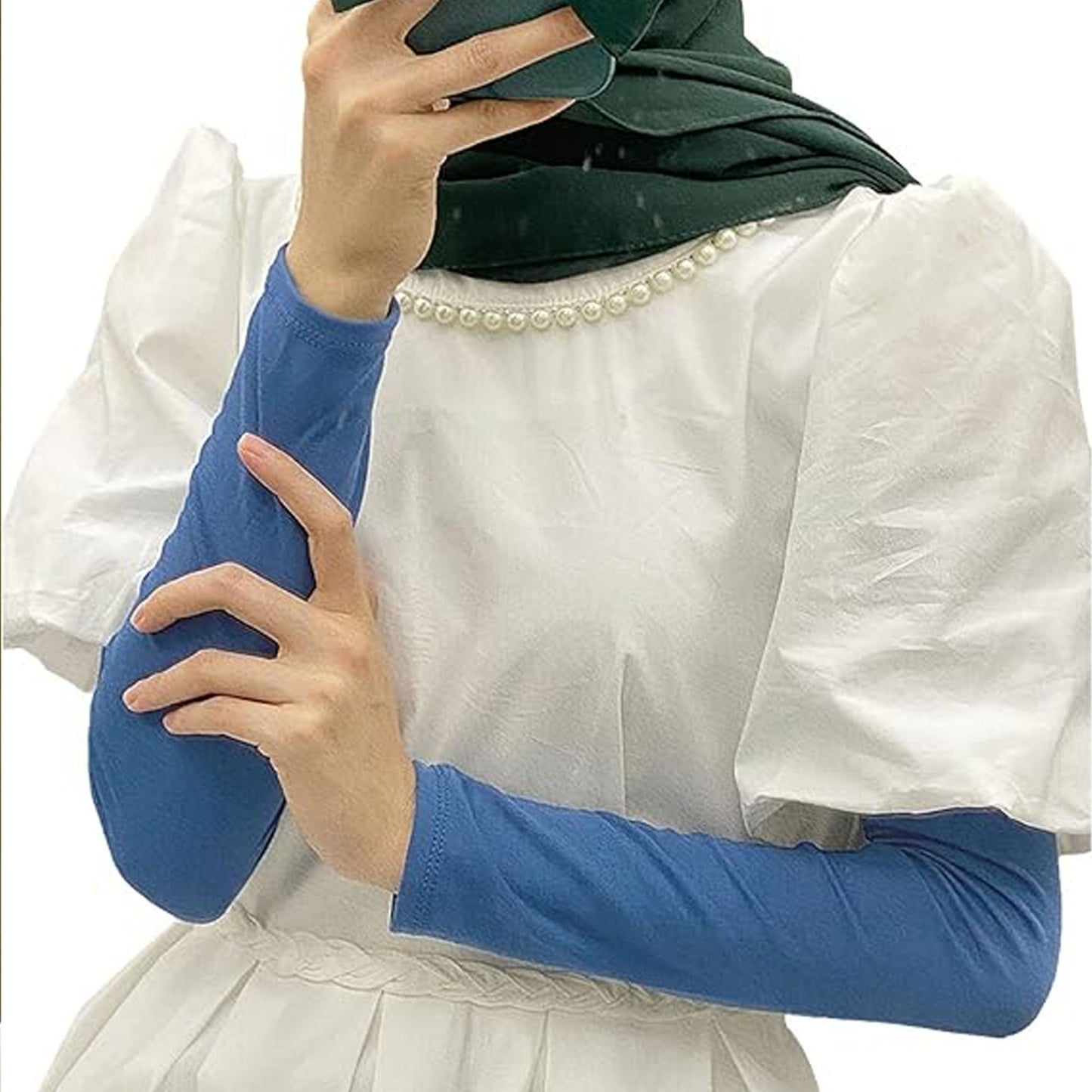 Inayah Exclusive Sleeve Set Blue