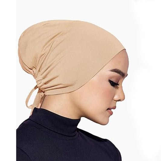 Inayah Exclusive Tie Under Cap Nude